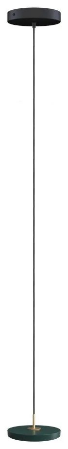 Sötétzöld LED függőlámpa fém búrával ø 15 cm Asteria Micro – UMAGE