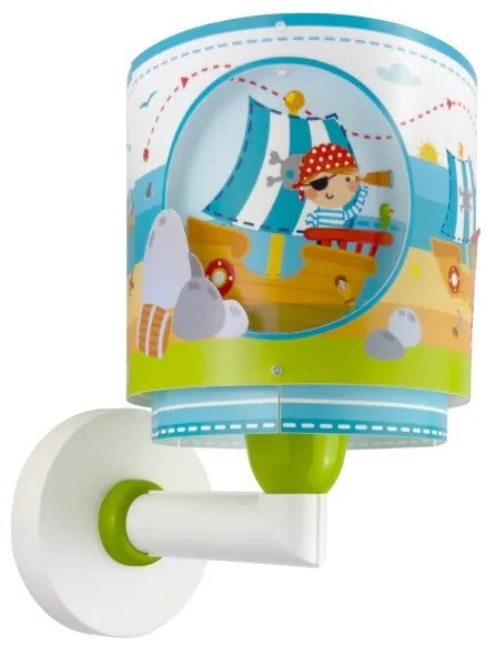 Dalber 60659 - Gyermek fali lámpa PIRATE ISLAND 1xE27/15W/230V