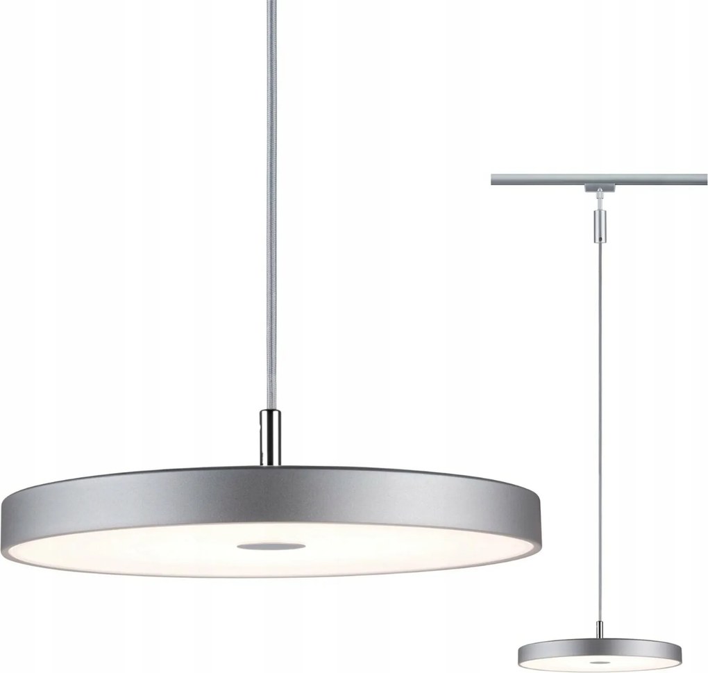 Paulmann URail Led függeszték Hildor 15W 3000K fényerőszabályozható matt króm