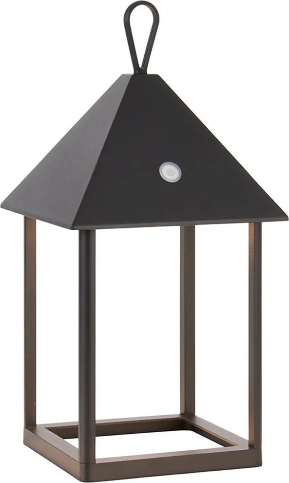 Endon modern asztali lámpa hoot matt fekete end106789