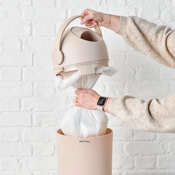 Nattou - Pelenkázó és pelenkázó alátét SOFTY 50x70 cm bézs