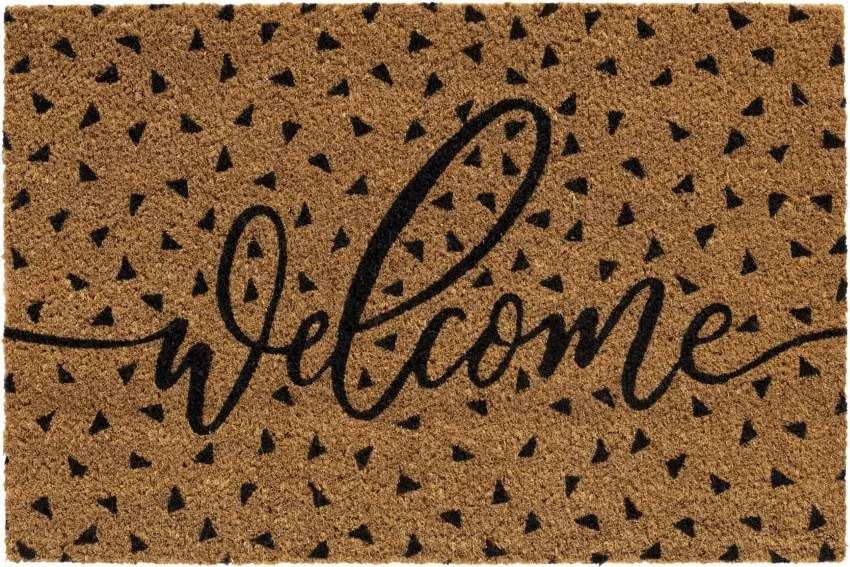 Welcome lábtörlő kókusz ajtószőnyeg 40x60