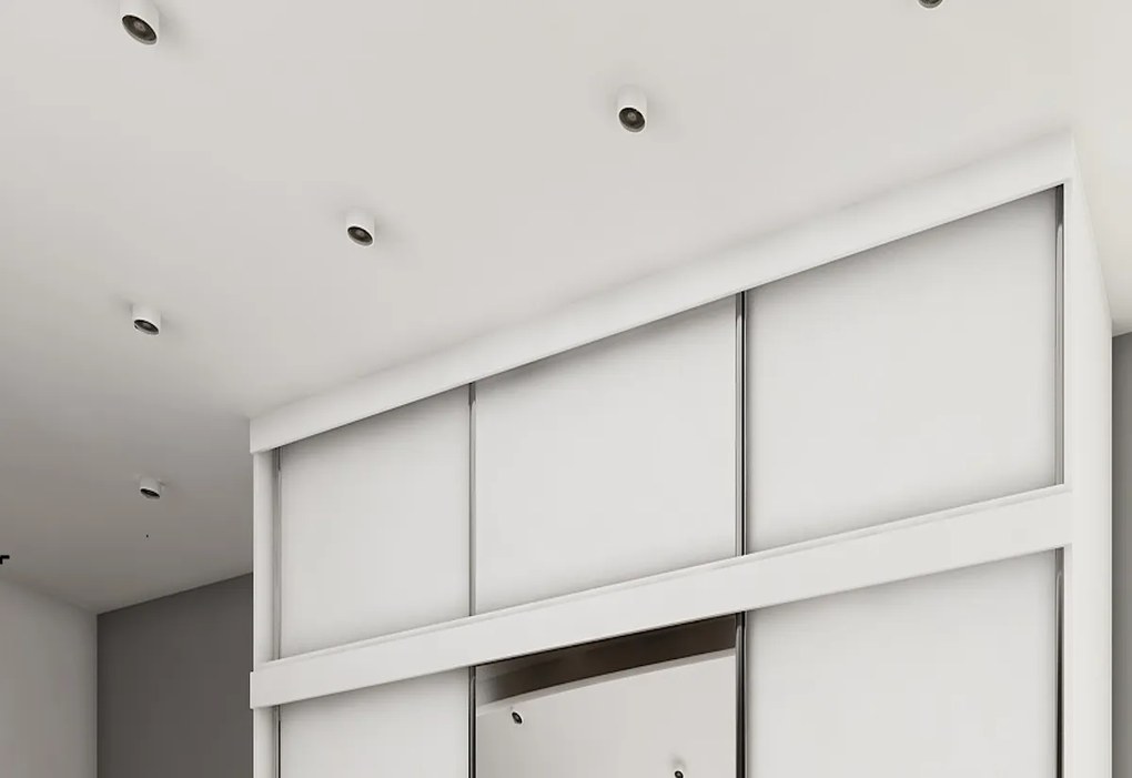 TALIA 21 tolóajtós szekrény, 100x200x62, sonoma tölgy