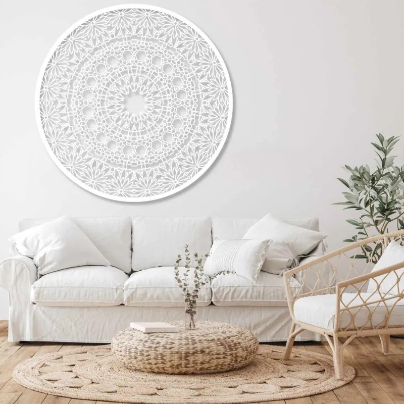 Luxus fa mandala a falon 3D belső dekoráció | HELA