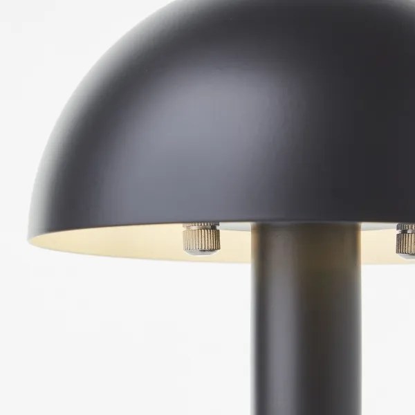 Brilliant - Asztali lámpa PETITE 1xE14/28W/230V fekete