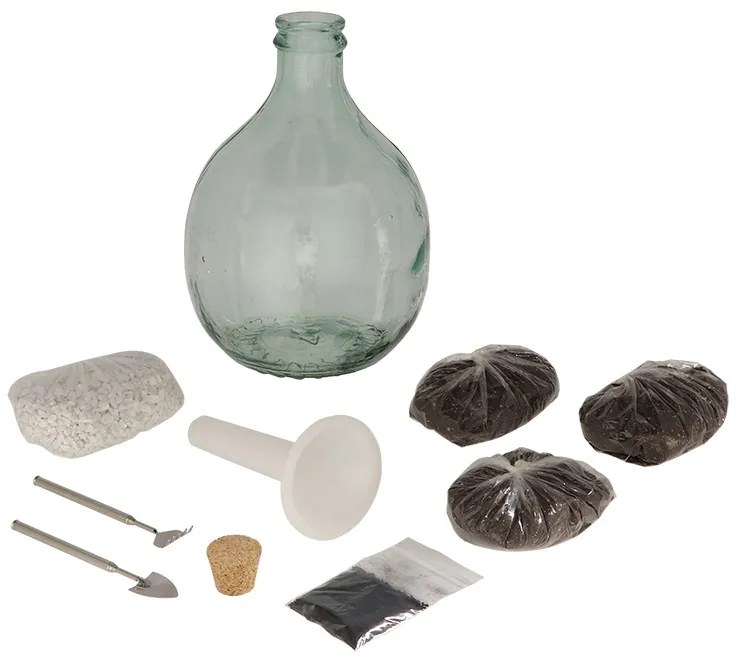 Csináld magad florárium szett, 5 literes