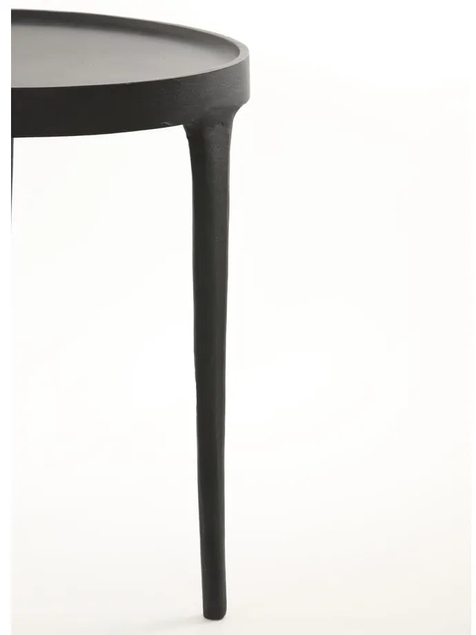 Kerek tárolóasztal szett 2 db-os ø 43 cm Tobias – Light &amp; Living