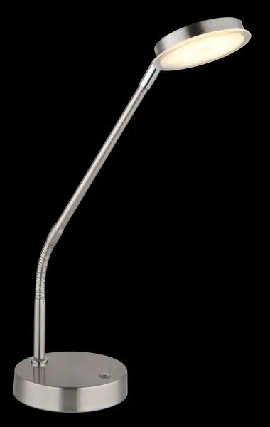 Globo 58504TN - SILVIO LED dimmelhető, érintésvezérlésű asztali lámpa, LED/6,5W/230V, matt króm