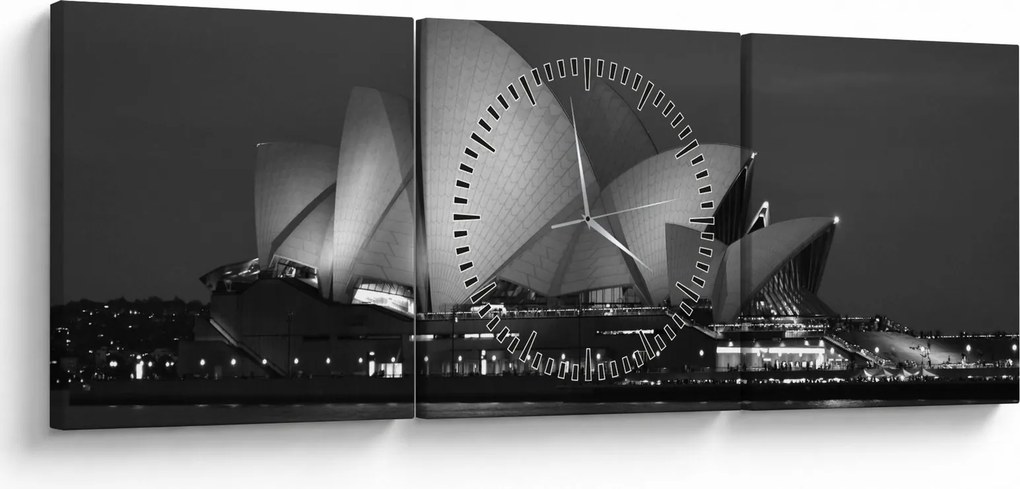A Sydney-i Operaház képe (órával) (90x30 cm)