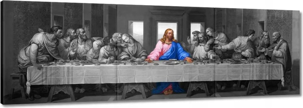 Vászonkép 60x20 Az utolsó vacsora