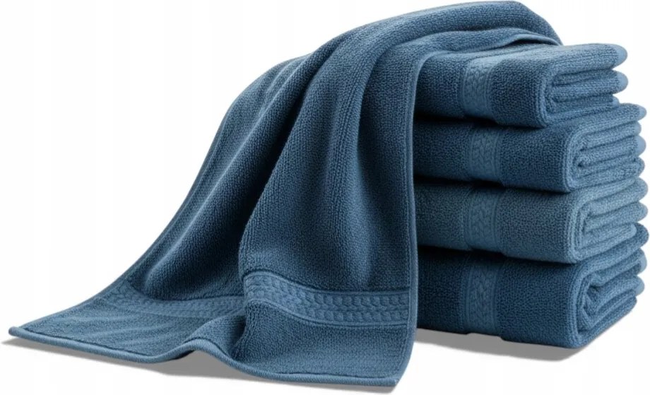 Fürdőlepedő szett 40x70 x 6 pamut 7 Szín, 450 gm