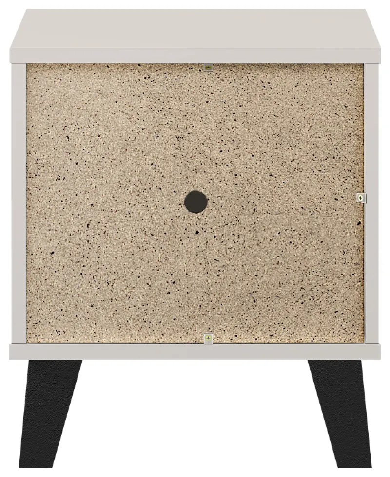 BOGAN 1S éjjeliszekrény, kasmír