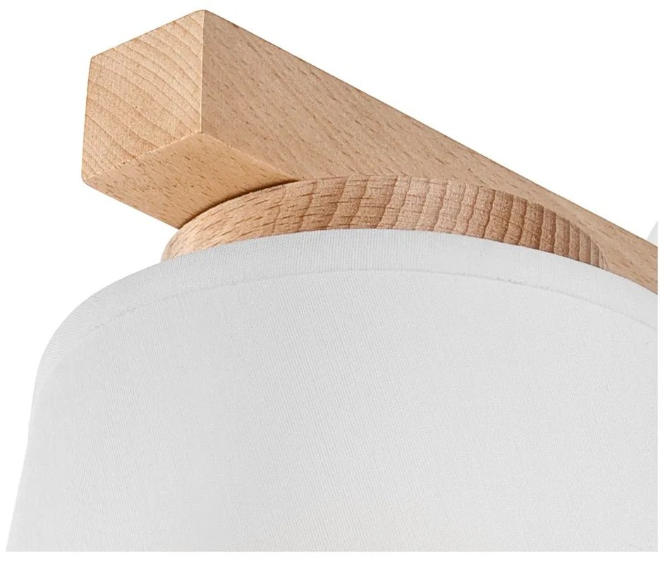 Fehér fali lámpa ø 15 cm Ellie – LAMKUR