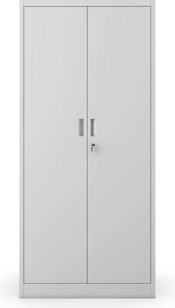 Irodai iratszekrény 4 polccal, szürke, 1750x800x400 mm: JAN