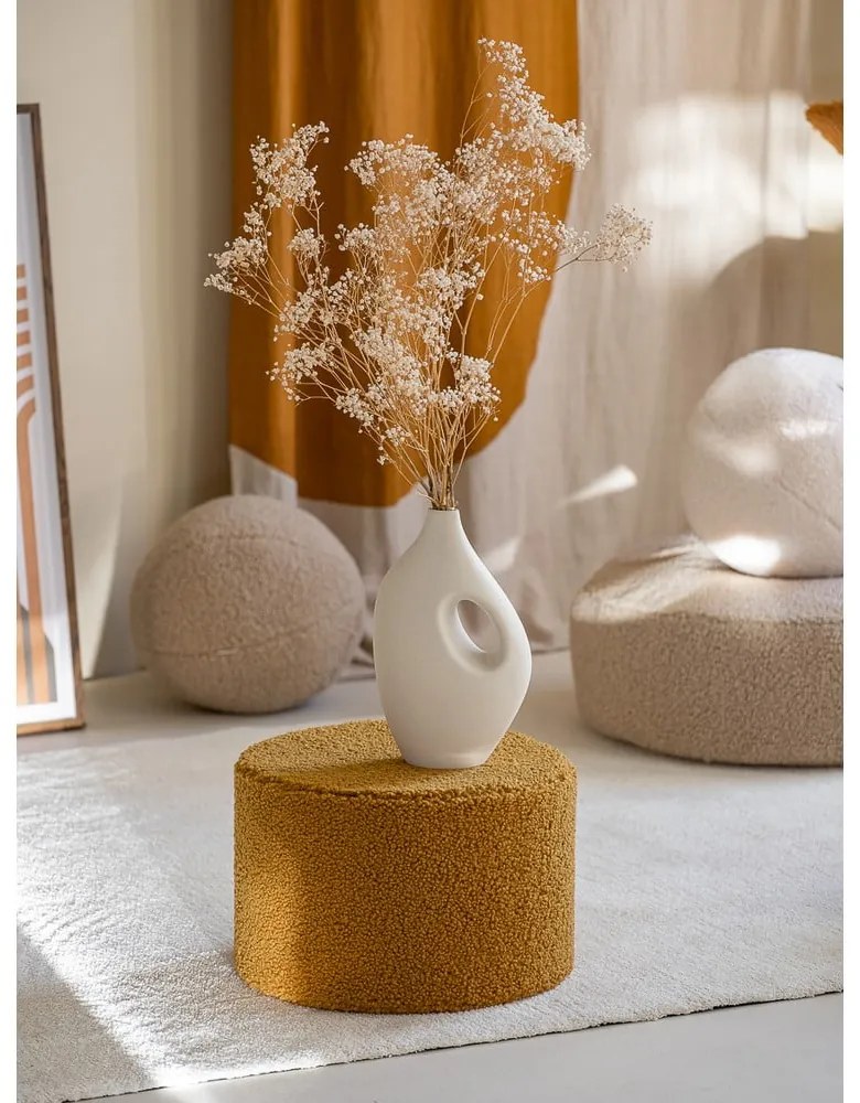 Barna buklé gyerek puff – Wigiwama