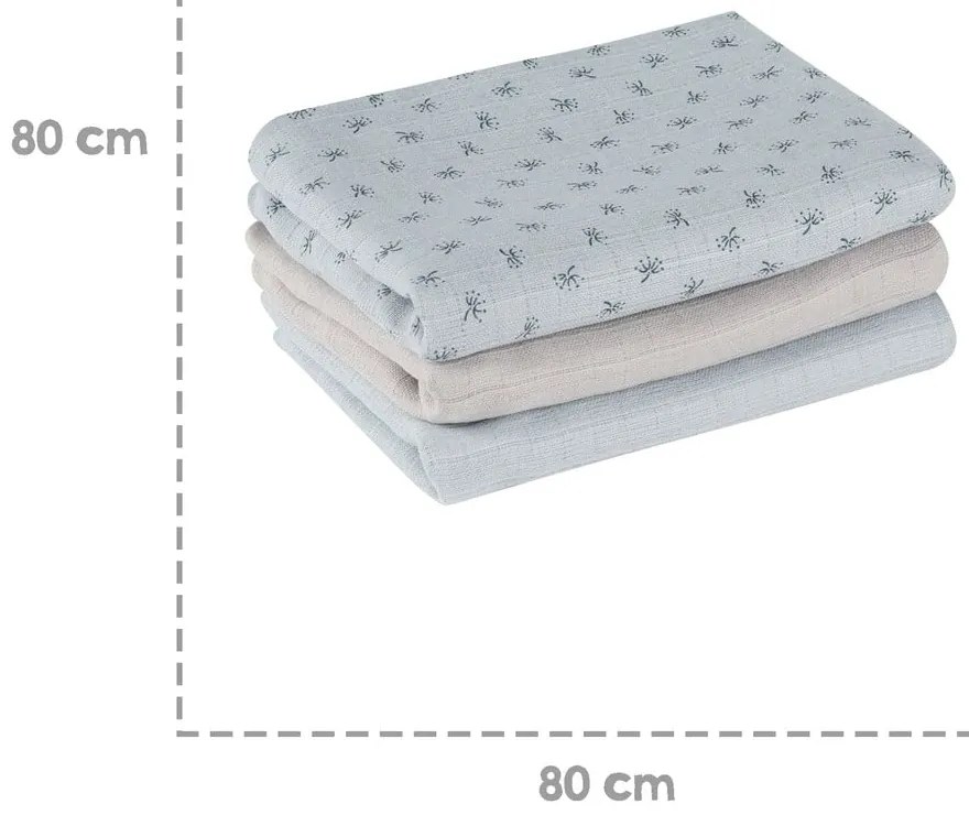 Pelenka készlet 3 db-os Lil Planet – Roba