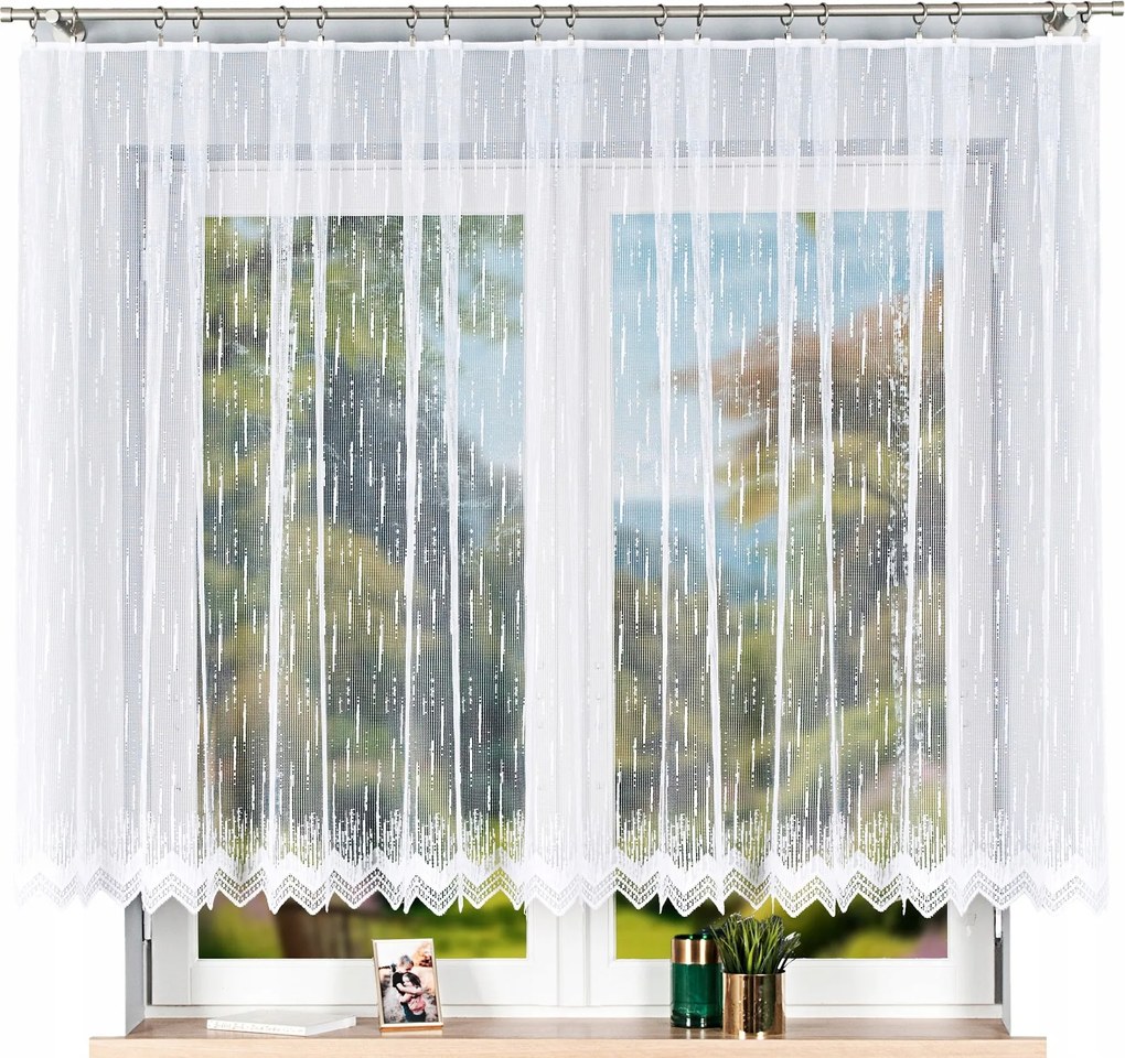 Jacquard függöny Mintás 000146 300x140cm egyenes (kész) szegéllyel