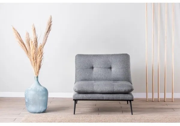 Kinyitható fotel SPEAKY, szürke