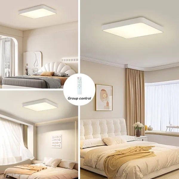 Brilagi - LED dimmelhető lámpa POOL SQUARE LED/48W/230V 3000-6000K 50x50 cm fehér+DO