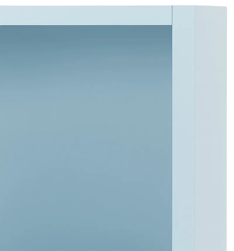 Boxie nyitott fali szekrény 40x40x27 cm kék