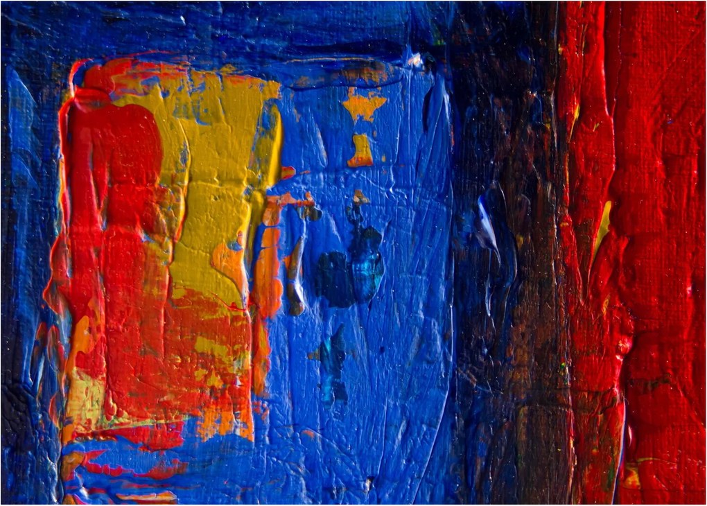 Festői szinek képe (üvegen) (70x50 cm)