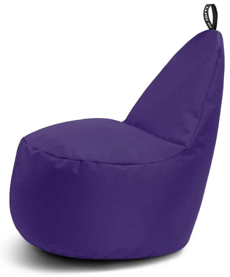 Lila babzsákfotel Lull XL – So Soft?