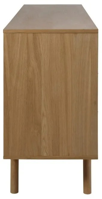Marte kétajtós komód tölgyfa dekorral 180 x 84 cm - Actona