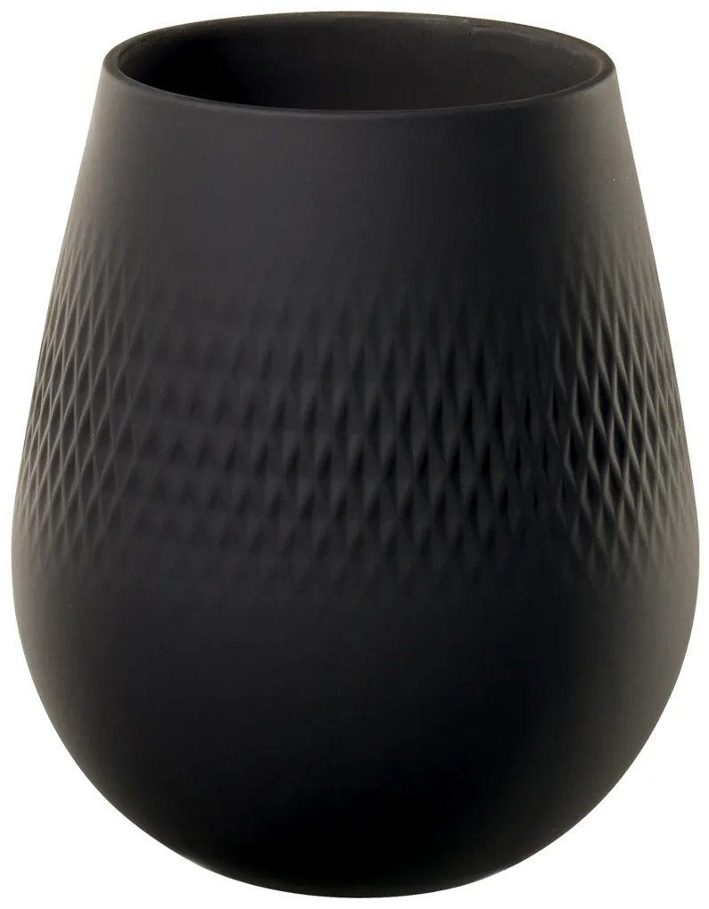 Carré váza, kicsi, Gyártási Collier noir kollekció - Villeroy & Boch