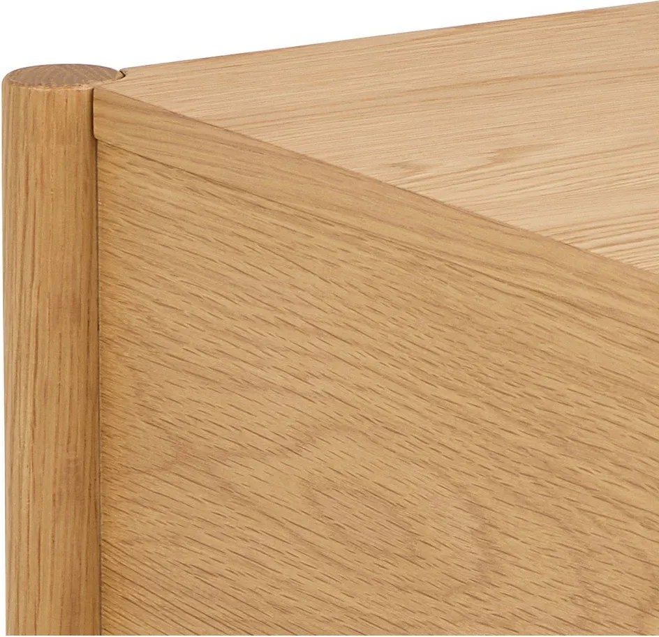 Világos natúr színű éjjeliszekrény tölgyfa dekorral Monfort – Actona