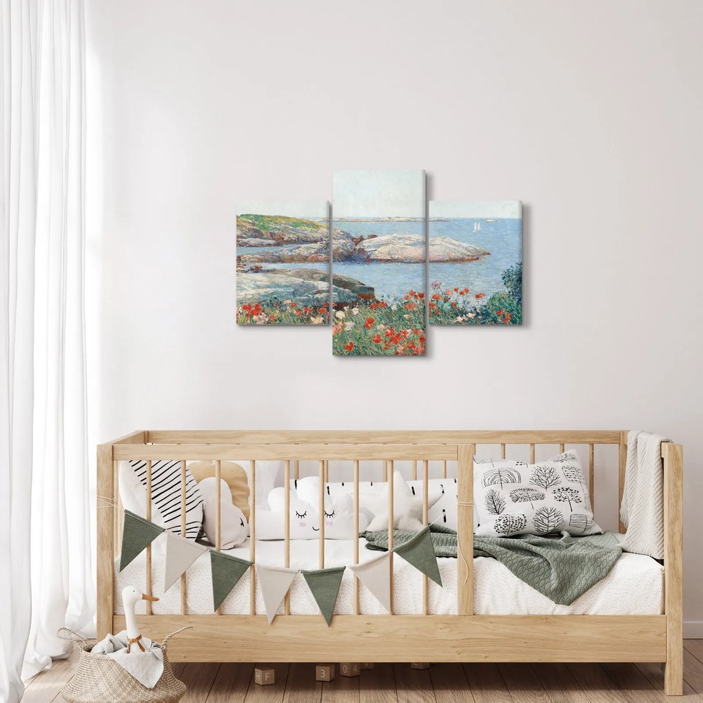 Kép - Childe Hassam, Poppies,  Isles of Shoals, reprodukciók (90x60 cm)