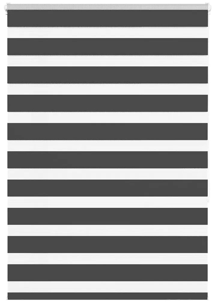 zebrafüggönnyel fekete szövetszélesség 100,9 cm poliészter