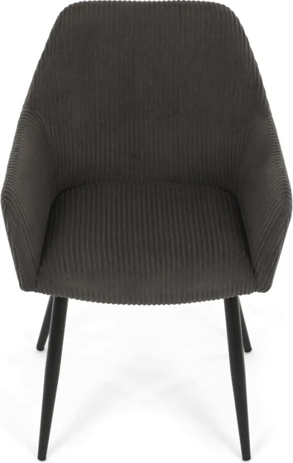 Étkezőszék szürke kordbársony kárpittal – DCH-V4009 GREY6
