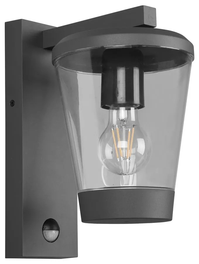 Kültéri lámpa mozgásérzékelővel (magasság 28 cm) Cavado – Trio