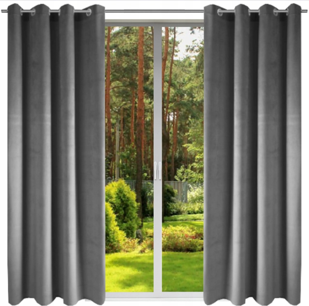 Velvet velúr függöny 140x220 átlós nagy színválaszték nappali