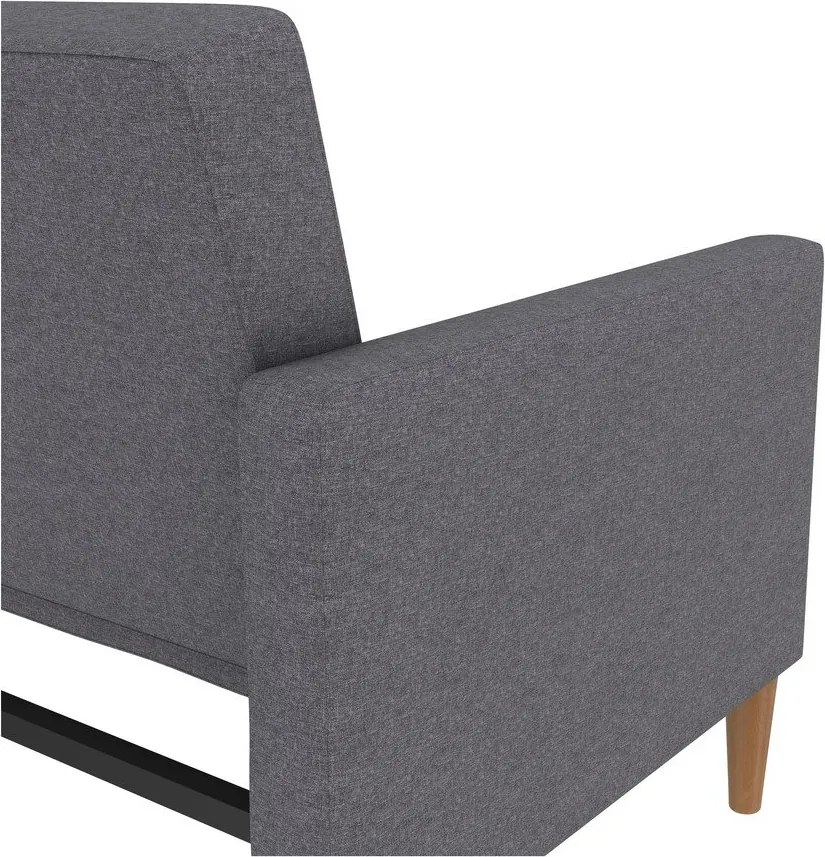 Szürke kinyitható kanapé 82 cm Lilly – Støraa