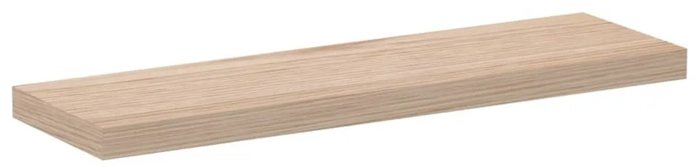 szerelt fa függőpolc 80 x 23,5 x 4 cm