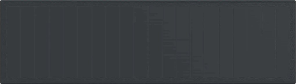 vidaXL Kert étkező szett 15 pcs Antracit Polt rattan