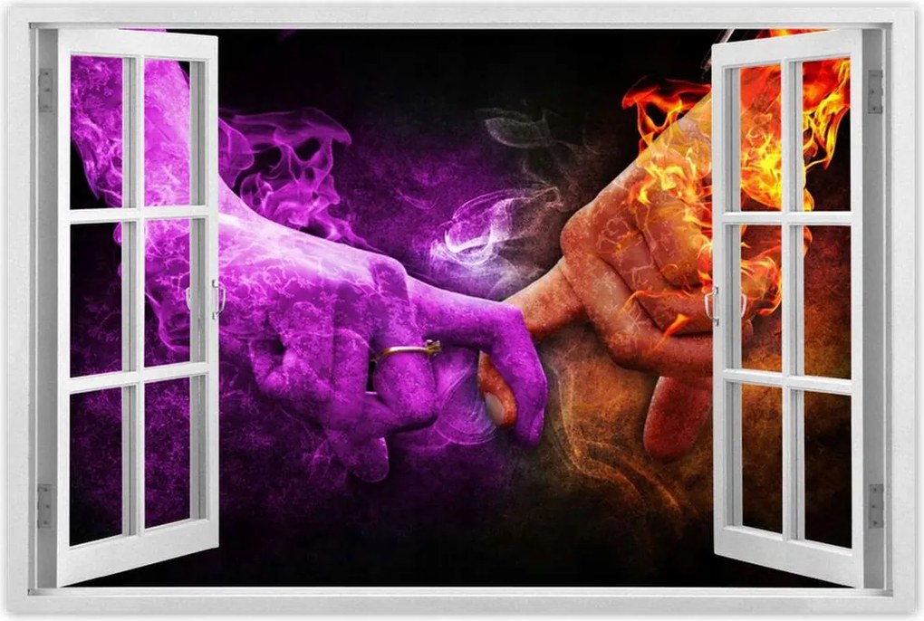 Poszterek 120x80 Szerelmes érintés