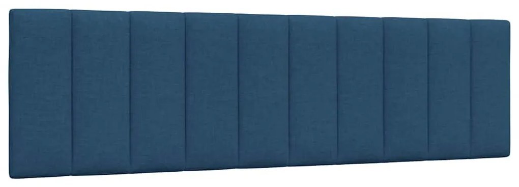 kék szövet fejtámla párna Hanko 180 cm
