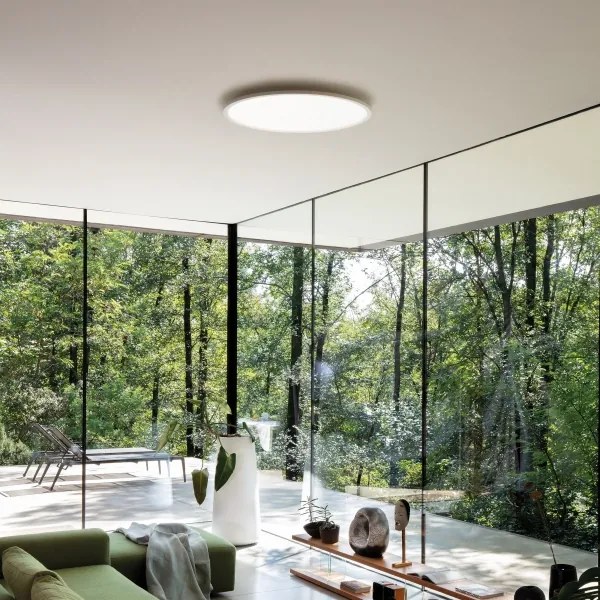 Ideal Lux - LED Mennyezeti lámpa FLY LED/26W/230V 2700K átm. 45cm CRI90 IP40 fehér