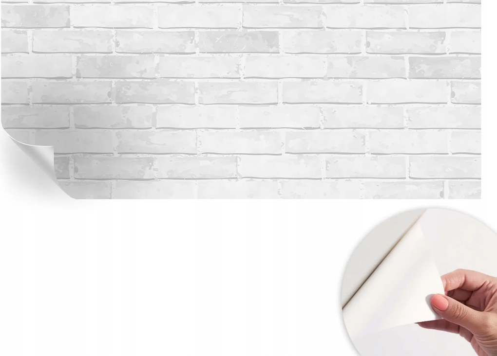 Öntapadós fali fotótapéta Hálószobába Tégla fal 250x104 cm