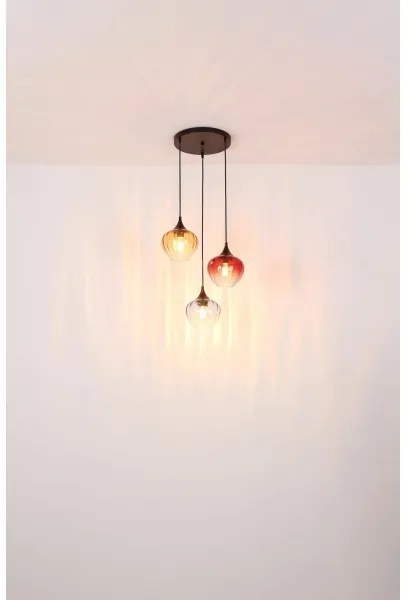 Globo 15748-3HR - Csillár zsinóron SANDER 3xE27/60W/230V