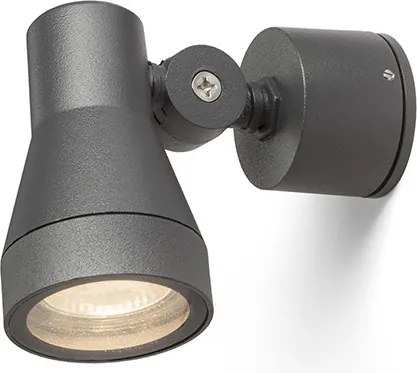 RENDL DIREZZA fali lámpa antracitszürke 230V GU10 35W IP54