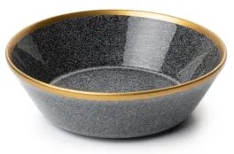 16 darabos étkészlet antracit/arany/porcelán