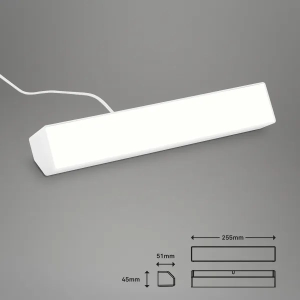Brilo - LED RGBW Dimmelhető asztali lámpa LED/9W/230V 3000-6500K Wi-Fi Tuya + távirányító