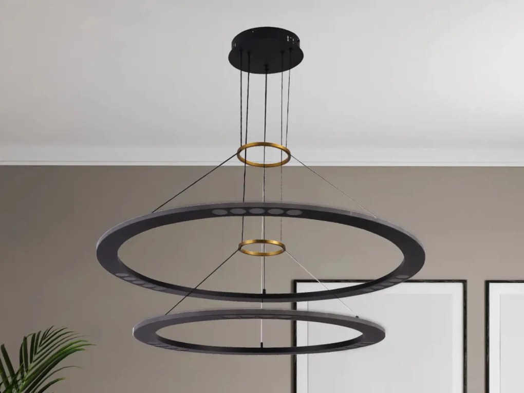 NEDES J7302-B Modern Led Függesztett Lámpa IP20