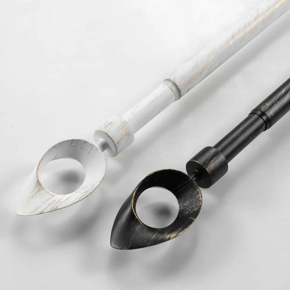 Fém bővíthető függönykarnis 120 - 210 cm Ovalon – douceur d'intérieur