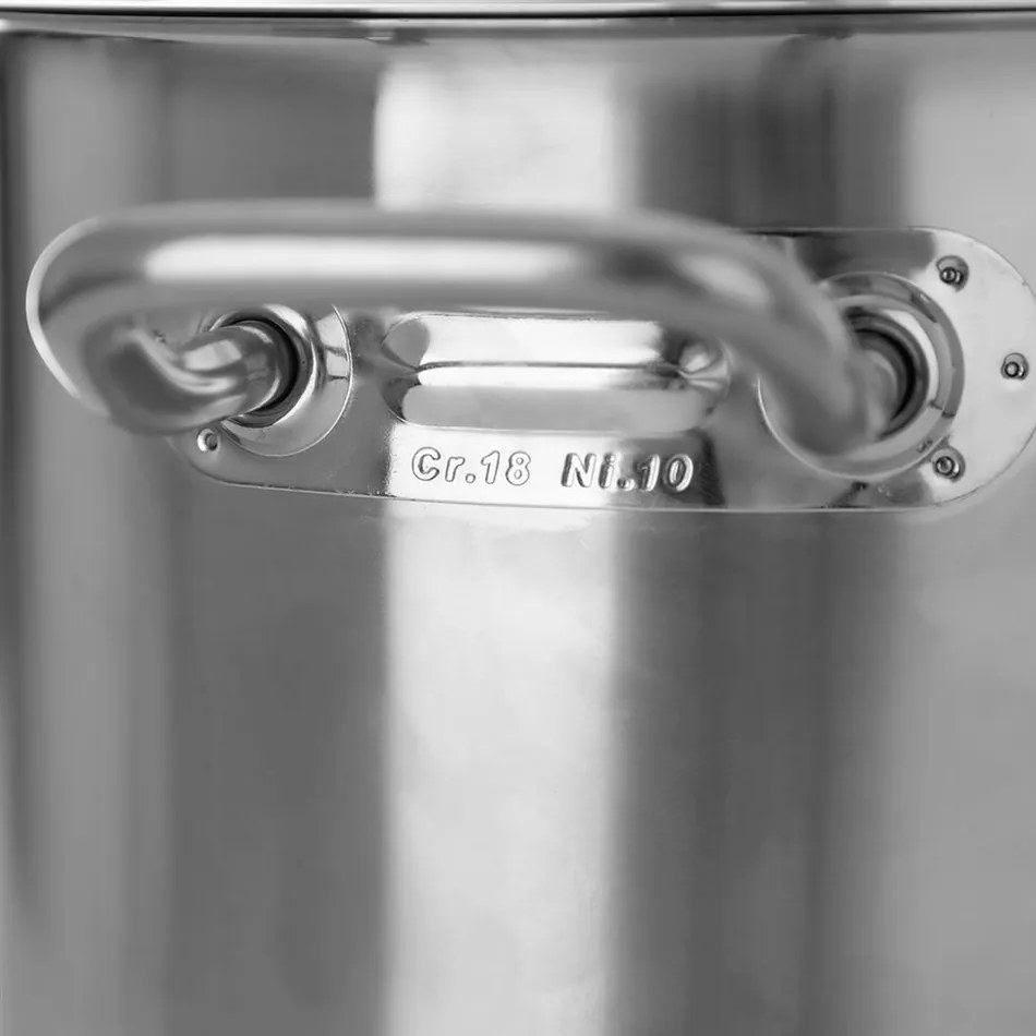 Orion Rozsdamentes acél edény fedővel STOCK, 4,5 l, 4,5 l