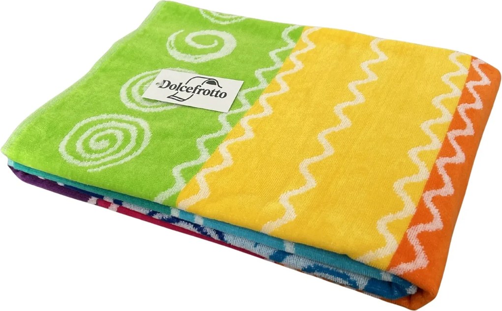 PANTELLERIA Strandtörölköző szivárvány 165x90cm