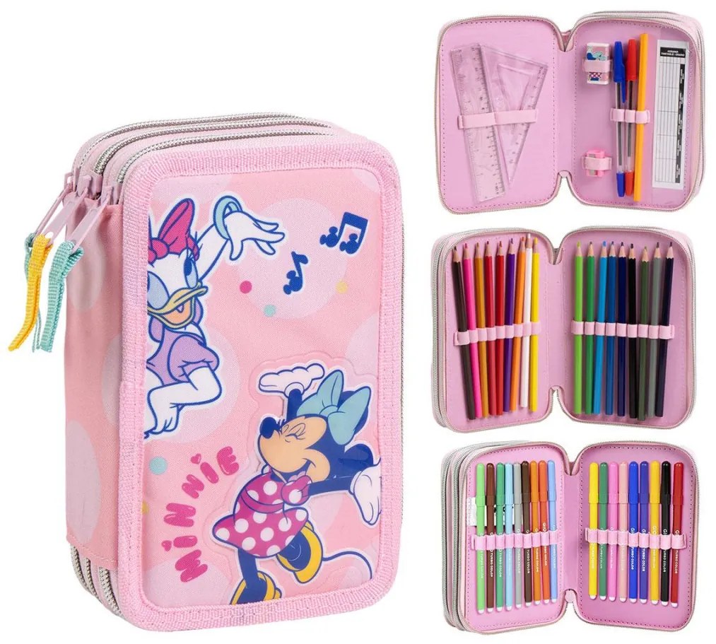 Disney Minnie Music tolltartó töltött 3 emeletes Giotto